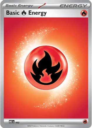 Image of Basic Fire Energy - 002 [Mega Evolution Energies]