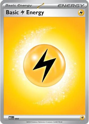 Image of Basic Lightning Energy - 004 [Mega Evolution Energies]