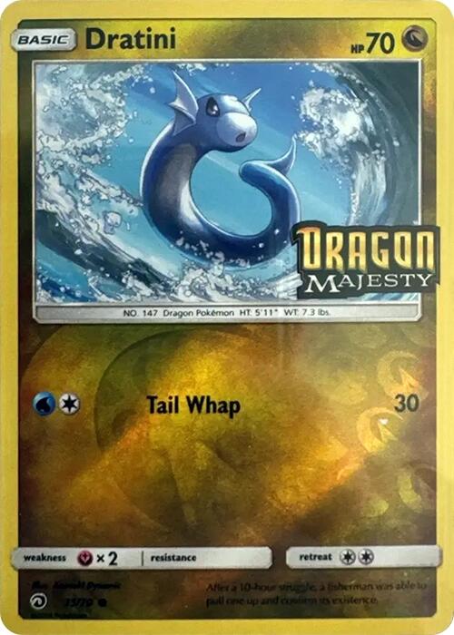 Image of Dratini (35/70) (Toys R Us Promo) [Miscellaneous Cards]