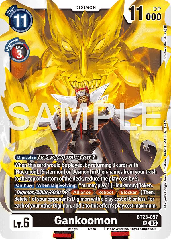 Image of Gankoomon [BT23-057] [Hackers' Slumber]