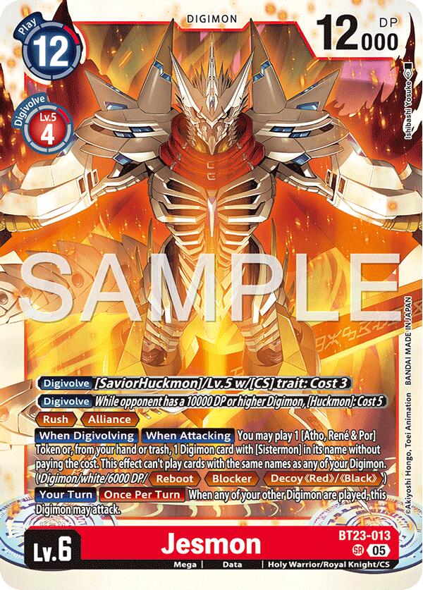 Image of Jesmon [BT23-013] [Hackers' Slumber]