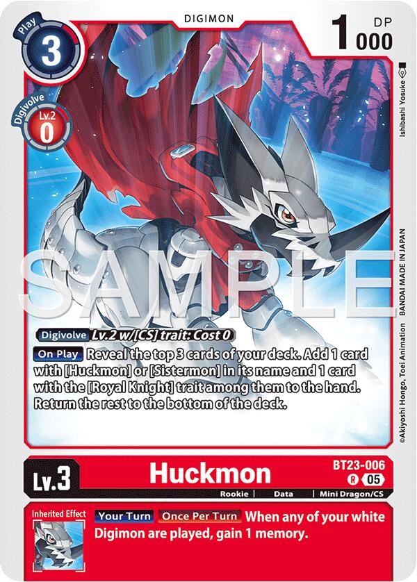 Image of Huckmon [BT23-006] [Hackers' Slumber]