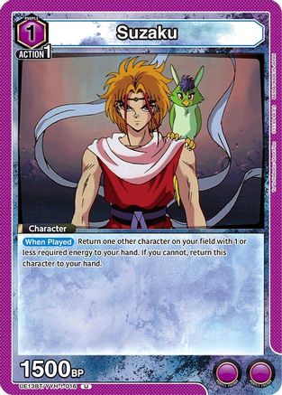 Image of Suzaku (UE13BT/YYH-1-016) - UE13BT Yu Yu Hakusho Ghost Files