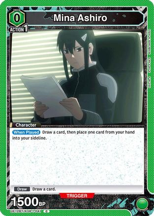 Image of Mina Ashiro (041) (UE12BT/KJ8-1-041) - UE12BT Kaiju No 8