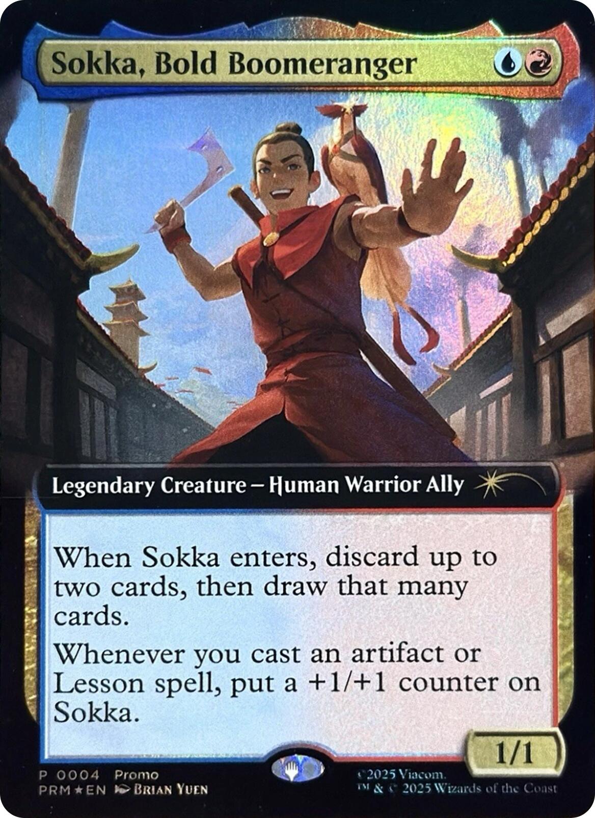 Image of Sokka, Bold Boomeranger (Extended Art) [Media Promos]
