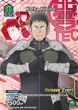 Image of Kafka Hibino (Release Event Participation) (UEPR/KJ8-1-061) - UE12BT Kaiju No 8 Release Event Cards