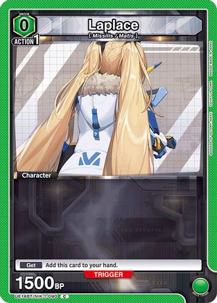 Image of Laplace (090) (Box Topper Foil) (UE14BT/NIK-1-090) - UE14BT GODDESS OF VICTORY NIKKE Foil
