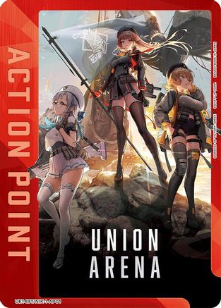Image of Action Point Card (AP01) (UE14BT/NIK-1-AP01) - UE14BT GODDESS OF VICTORY NIKKE Foil