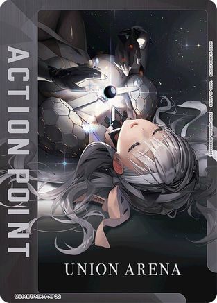 Image of Action Point Card (AP02) (UE14BT/NIK-1-AP02) - UE14BT GODDESS OF VICTORY NIKKE Foil