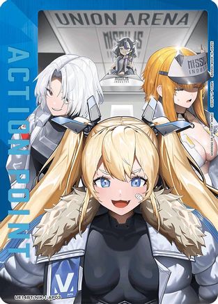 Image of Action Point Card (AP03) (UE14BT/NIK-1-AP03) - UE14BT GODDESS OF VICTORY NIKKE Foil
