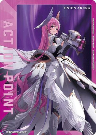 Image of Action Point Card (AP06) (UE14BT/NIK-1-AP06) - UE14BT GODDESS OF VICTORY NIKKE Foil