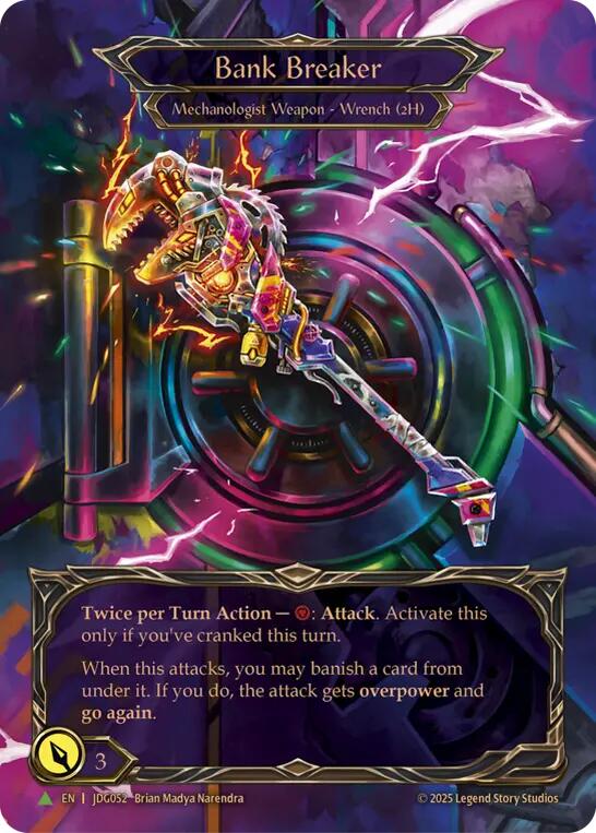 Image of Construct Bank Breaker [JDG052] (Promo)  Cold Foil