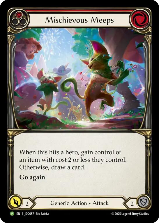Image of Mischievous Meeps [JDG057] (Promo)  Cold Foil