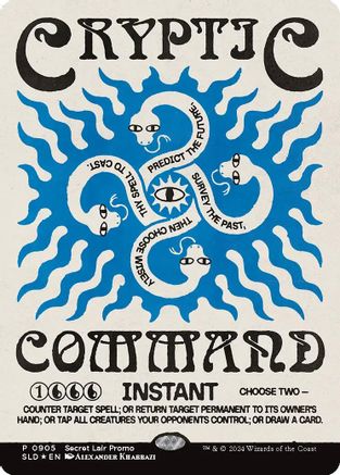 Image of Cryptic Command (Rainbow Foil) (SLD-905) - Secret Lair Drop Series Foil