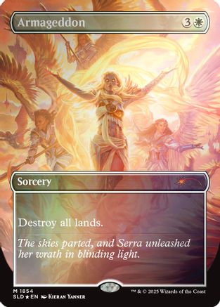 Image of Armageddon (Rainbow Foil) (SLD-1854) - Secret Lair Drop Series Foil