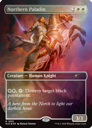 Image of Northern Paladin (Rainbow Foil) (SLD-1855) - Secret Lair Drop Series Foil