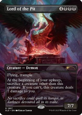 Image of Lord of the Pit (SLD-1857) - Secret Lair Drop Series