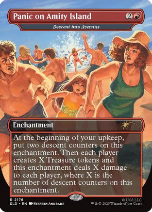 Image of Panic on Amity Island - Descent into Avernus (SLD-2176) - Secret Lair Drop Series