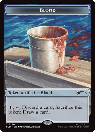 Image of Blood Token (SLD-2180) - Secret Lair Drop Series