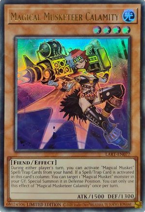 Image of Magical Musketeer Calamity [LART-EN077] Ultra Rare