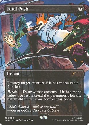 Image of Fatal Push (7020) (SLD-7020) - Secret Lair Drop Series