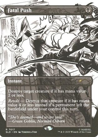 Image of Fatal Push (7017) (SLD-7017) - Secret Lair Drop Series