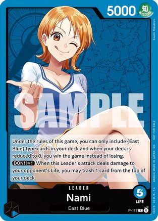 Image of Nami (P-117) [One Piece Promotion Cards]