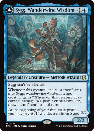 Image of Sygg, Wanderwine Wisdom [Lorwyn Eclipsed]