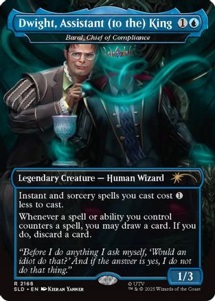 Image of Dwight, Assistant (to the) King - Baral, Chief of Compliance (SLD-2168) - Secret Lair Drop Series