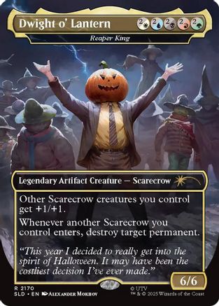 Image of Dwight o' Lantern - Reaper King (SLD-2170) - Secret Lair Drop Series