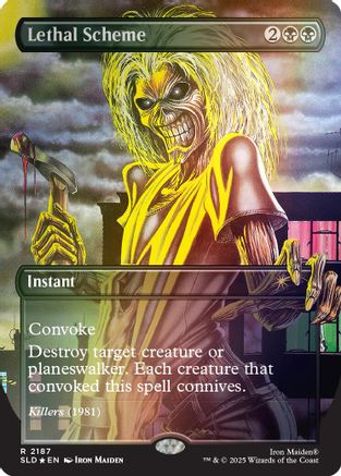 Image of Lethal Scheme (Rainbow Foil) (SLD-2187) - Secret Lair Drop Series Foil