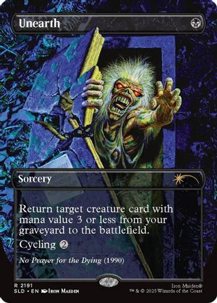 Image of Unearth (SLD-2191) - Secret Lair Drop Series