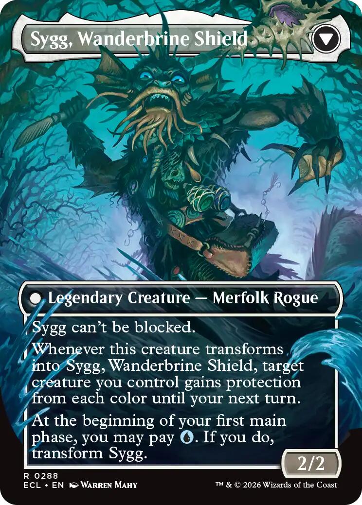 Image of Sygg, Wanderwine Wisdom (Borderless) [Lorwyn Eclipsed]
