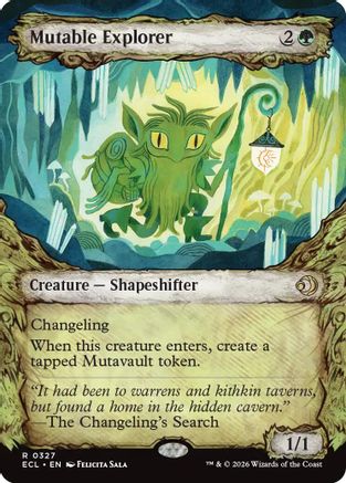 Image of Mutable Explorer (Showcase) [Lorwyn Eclipsed]