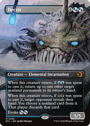 Image of Deceit (Borderless) [Lorwyn Eclipsed]