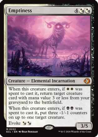 Image of Emptiness [Lorwyn Eclipsed]