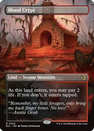 Image of Blood Crypt (Borderless) [Lorwyn Eclipsed]