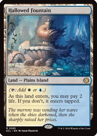 Image of Hallowed Fountain [Lorwyn Eclipsed]