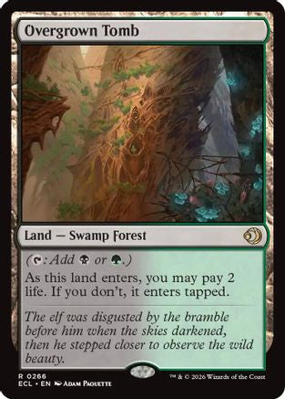 Image of Overgrown Tomb [Lorwyn Eclipsed]