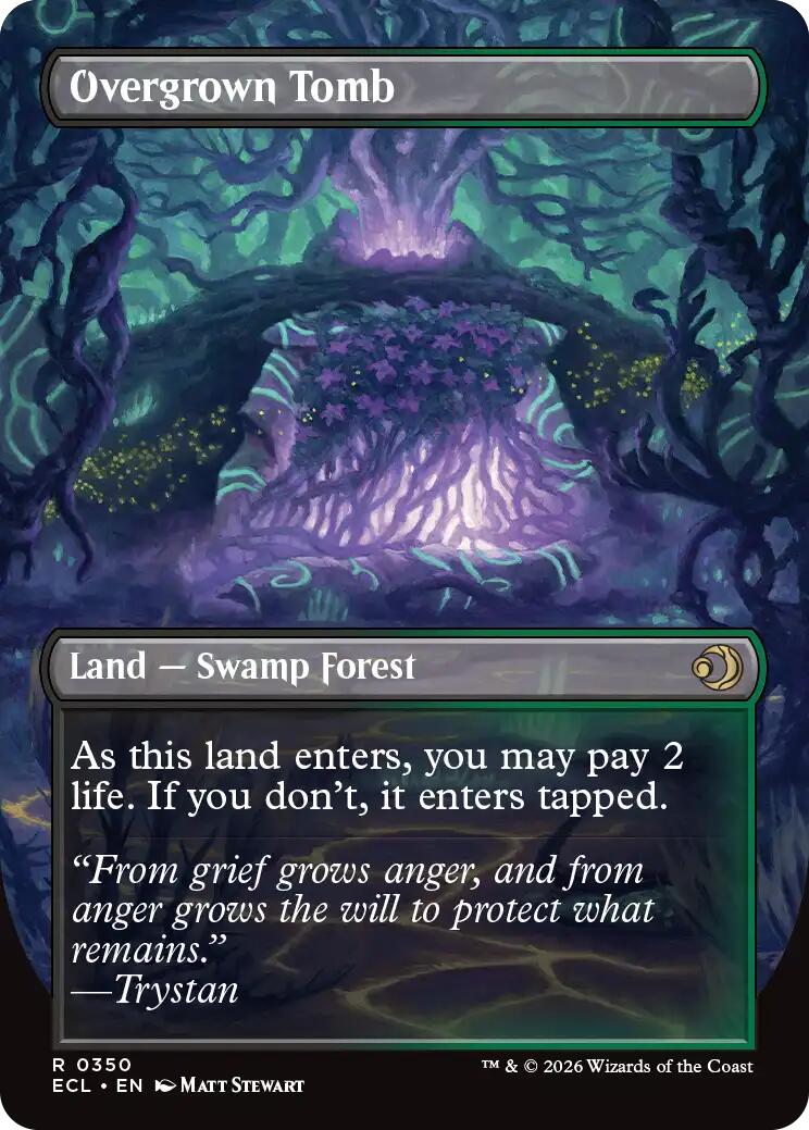 Image of Overgrown Tomb (Borderless) [Lorwyn Eclipsed]