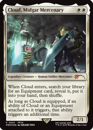 Image of Cloud, Midgar Mercenary [FINAL FANTASY Promos]