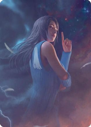 Image of Rinoa, Angel Wing Scene Art Card [FINAL FANTASY Art Series]