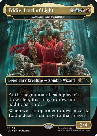 Image of Eddie, Lord of Light - Nekusar, the Mindrazer (SLD-2184) - Secret Lair Drop Series