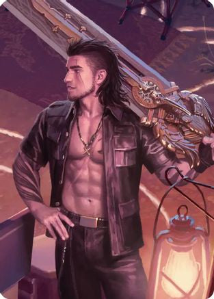 Image of Warrior's Resolve Scene Art Card [FINAL FANTASY Art Series]
