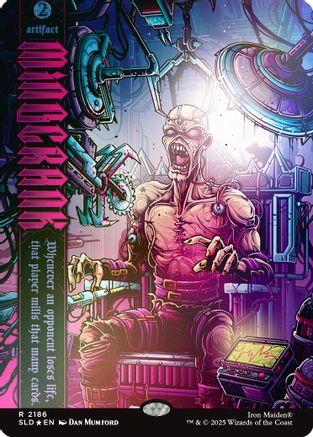 Image of Mindcrank (2186) (Rainbow Foil) (SLD-2186) - Secret Lair Drop Series Foil