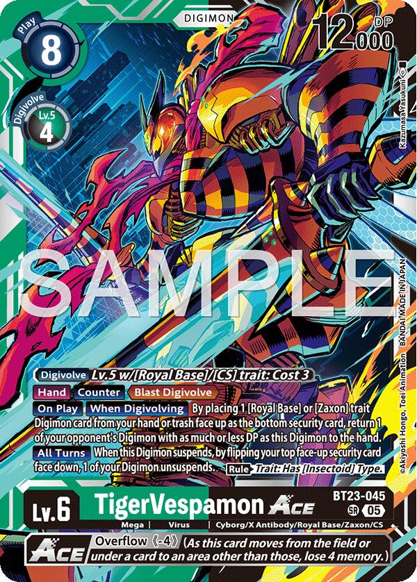 Image of TigerVespamon ACE [BT23-045] [Hackers' Slumber]