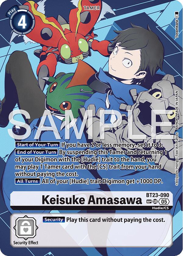Image of Keisuke Amasawa [BT23-090] (SP) [Hackers' Slumber]