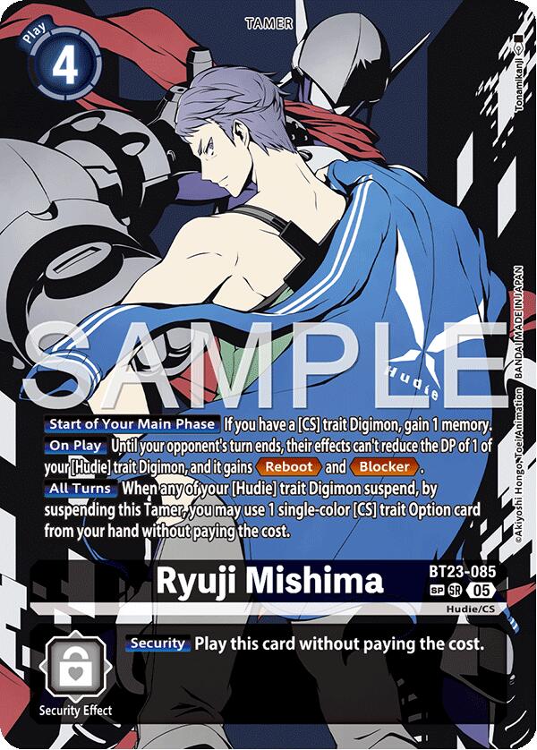 Image of Ryuji Mishima [BT23-085] (SP) [Hackers' Slumber]