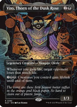 Image of Vito, Thorn of the Dusk Rose (SLD-2282) - Secret Lair Drop Series