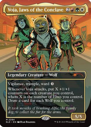 Image of Voja, Jaws of the Conclave (SLD-2284) - Secret Lair Drop Series